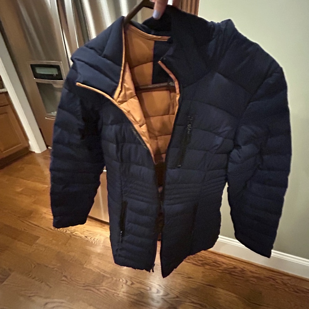 Liz Claiborne Women’s Dark Blue Puffer Jacket